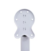 2er-Set klappbare Tischbeine für Schreibtisch/Esstisch 72cm weiss