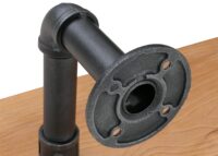 2er-Set Wandregal JAM-N29 3D-Struktur Industrial 29x45x25cm natur