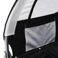 2in1 Fahrradanhänger Kinderanhänger Jogger 70 x 58 x 55 cm