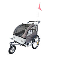 2in1 Fahrradanhänger Kinderanhänger Jogger Kinderfahrradanhänger