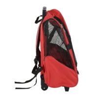 2in1 Hunde Trolley Tragetasche Hunde Rucksack rot