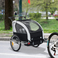 2in1 Kinderanhänger Fahrradanhänger Jogger Kinderfahrradanhänger