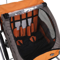 2in1 Kinderanhänger Fahrradanhänger Jogger Kinderfahrradanhänger