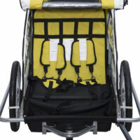 2in1 Kinderanhänger Fahrradanhänger Jogger Kinderfahrradanhänger