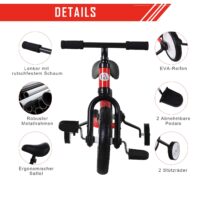 2in1 Laufrad Kinderfahrrad Kinderlaufrad Kindervelo