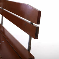 2x Bank Gartenbank mit Lehne Linz ~ 150 cm