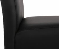 2x Barhocker Barstuhl Lancy schwarz Kunstleder