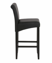 2x Barhocker Barstuhl Lancy schwarz Kunstleder