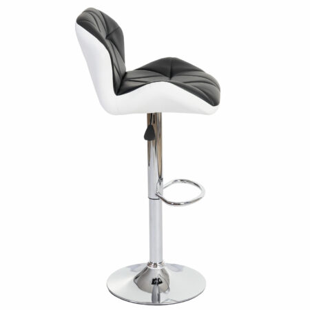 2x Barhocker Hamilton Retro anthrazit