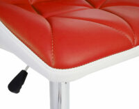 2x Barhocker Hamilton Retro ~ rot