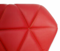 2x Barhocker Hamilton Retro ~ rot