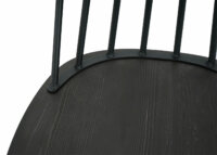 2x Barhocker Industrial Chic Massivholz anthrazit