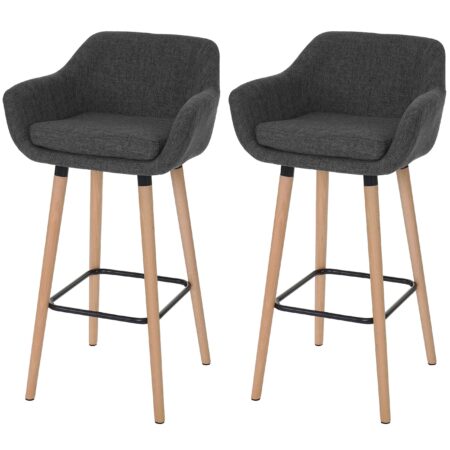 2x Barhocker Malmö T381 ~ Textil