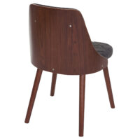 2x Bugholz Esszimmerstuhl Osijek ~ Textil grau