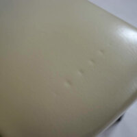 2x Esszimmerstuhl Chesterfield Stuhl Nieten braun dunkle Beine