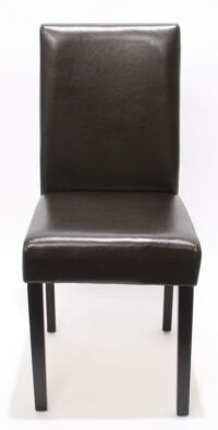 2x Esszimmerstuhl Littau ~ braun dunkle Beine