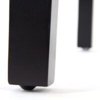 2x Esszimmerstuhl Littau schwarz dunkle Beine