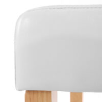 2x Esszimmerstuhl Littau weiss helle Beine