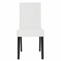 2x Esszimmerstuhl ~ weiss matt