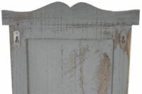 2x Garderobe Wandgarderobe ~ grau