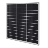2x Solarpanel Monokristallin - 100W 18V für 12V Batterien Photovoltaik