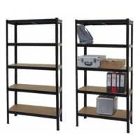 2x Steckregal Werkstattregal 175kg 180x90x40cm