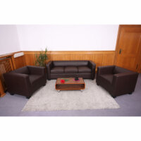 3-1-1 Sofagarnitur Polstergruppe Lille coffee