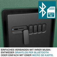 Bluetooth Kühlbox 21 Liter, tragbar und multifunktional als Musikkühlbox.