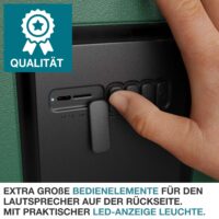 Bluetooth Kühlbox 21 Liter, tragbar und multifunktional als Musikkühlbox.