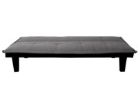 3er Schlafsofa Klappsofa Gästebett 170x100cm dunkelgrau