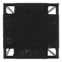 3er-Set Blumentisch Beistelltisch stapelbar Metall anthrazit