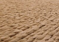 3er-Set Blumentisch Beistelltisch stapelbar Metall Papierseil natur