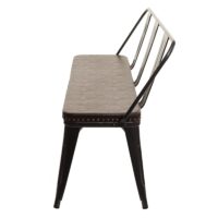 3er Sitzbank Kunstleder Chesterfield Esszimmer Gastronomie