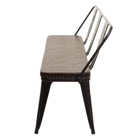 3er Sitzbank Kunstleder Chesterfield Esszimmer Gastronomie