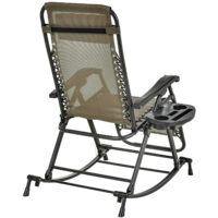 3in1 Hochlehner Schaukelstuhl Liegestuhl Gartenstuhl – faltbar