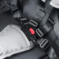 3in1 Jogger - Kinderanhänger - Kinderwagen Rot Schwarz