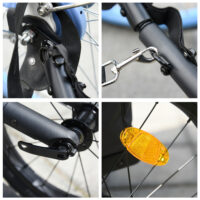 3in1 Jogger - Kinderanhänger - Kinderwagen Rot Schwarz