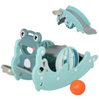 3in1 Kinder Schaukel Wippe und Rutsche und Basketballkorb