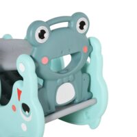 3in1 Kinder Schaukel Wippe und Rutsche und Basketballkorb