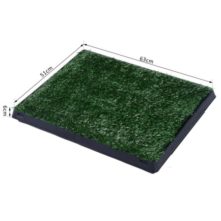 3tlg. Welpentoilette Hundetoilette Hundeklo 63x51cm