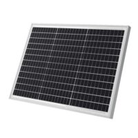 3x Solarpanel Monokristallin - 50W 18V für 12V Batterien Photovoltaik