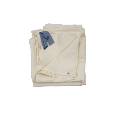 4er-Set Seitenwände Pavillon Polyester Ersatz 4x3m creme