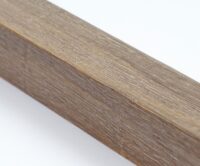 4er-Set Esszimmerstühle Textil mit Beinen in Eicheoptik grau