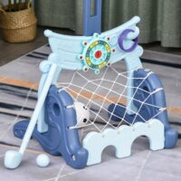 4in1 Kinder Basketballkorb Fussball Golf