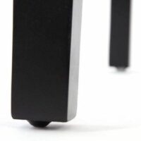 4x Esszimmerstuhl ~ schwarz matt