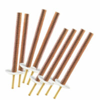 50x Profi Wachsfackeln 60 Min Fackeln Fackel Gartenfackel