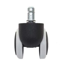 5er-Set Hartbodenrollen Universalrollen Bürostuhl Räder Rollen Ø11mm