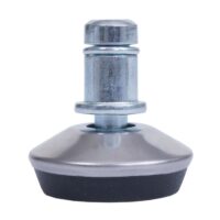 5er-Set Bodengleiter für Stühle Ø11mm fester Stand silber