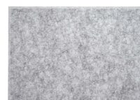 6er-Set schalldämmende Akustikplatten Wandpaneele 1qm hellgrau