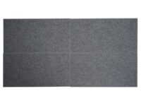 6er-Set Akustikwandpaneel 1m2 Wandpaneele schalldämmend 60x30cm